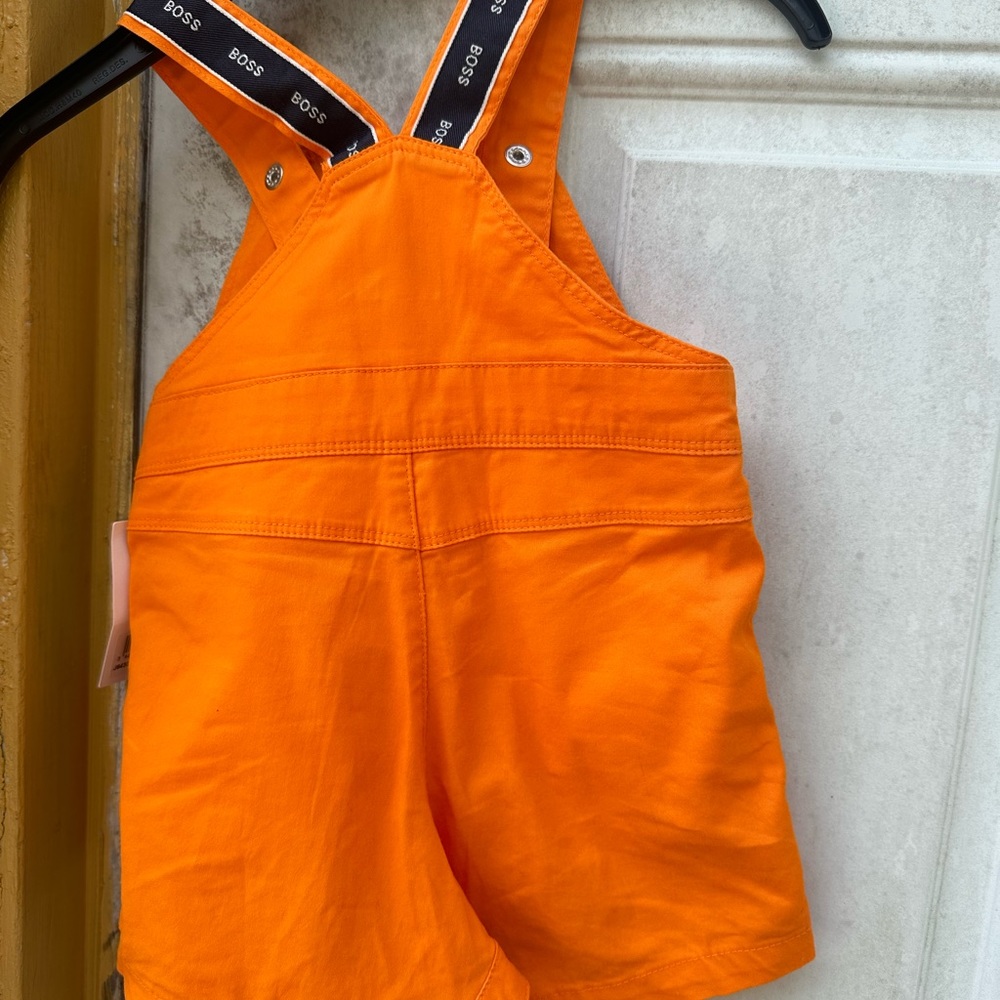 Orange jumpsuit kids 3-6month